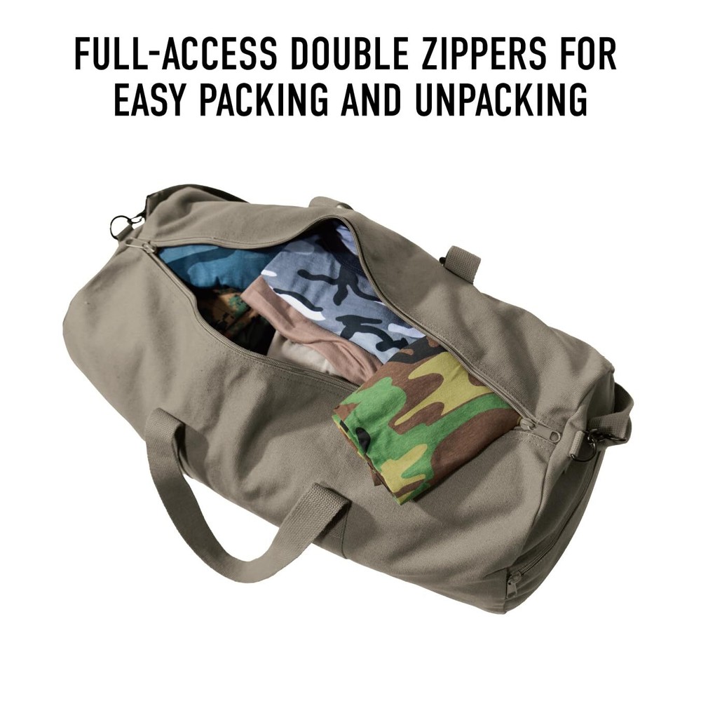 Rothco Canvas Shoulder Duffle Bag 22212