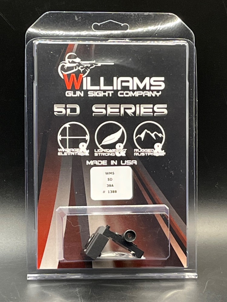 Williams 5D Receiver Sight, Marlin 39A