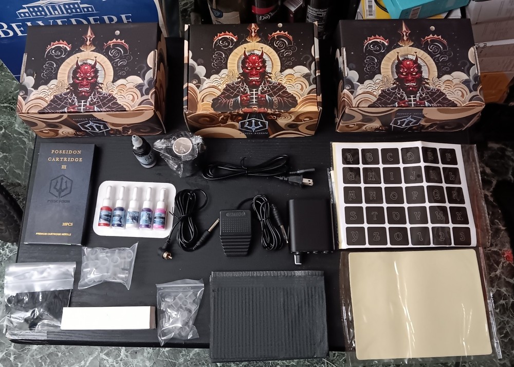 POSEIDON TATTOO BUNDLE KIT (EACH)