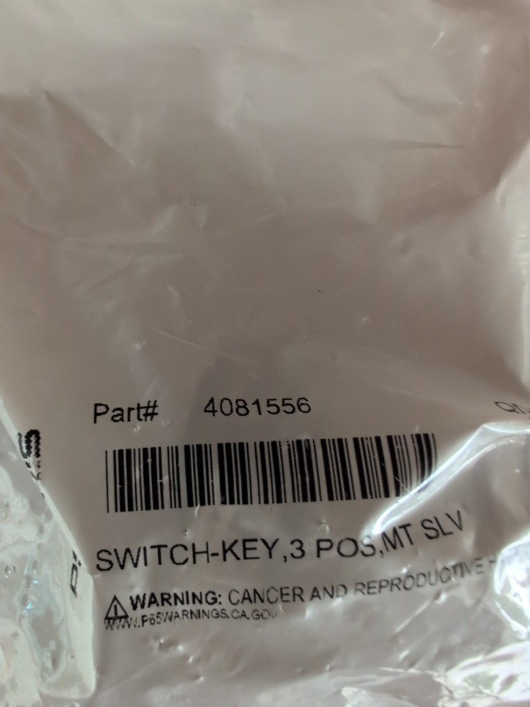 Polaris 4081556 Key Start Ignition Switch