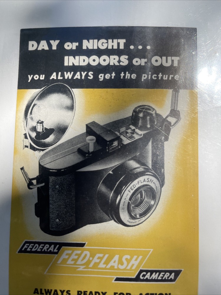 Federal Fed Flash Camera Advertising