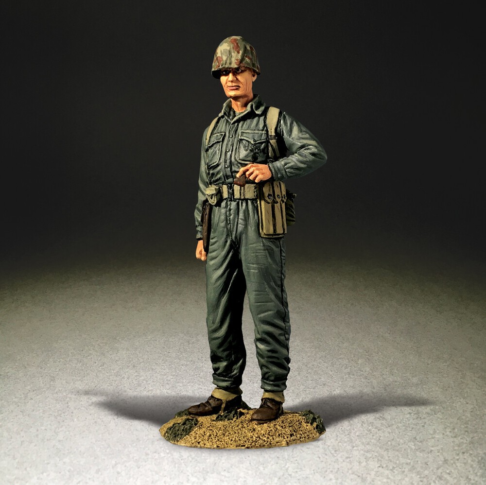 W.Britain 13040 U.S.M.C. Lt. General Lewis "Chesty" Puller (Britains)