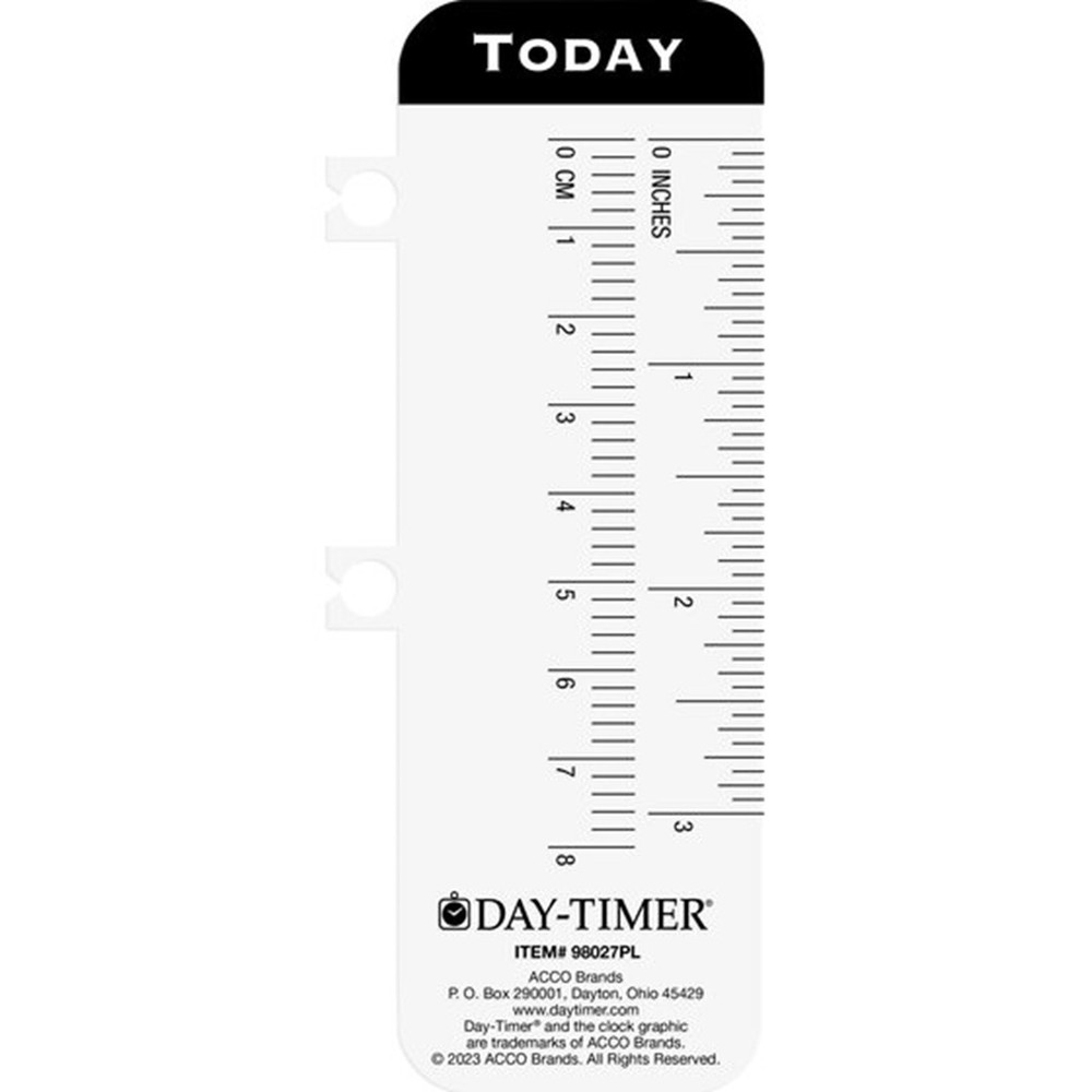 Day-Timer Jul 26 – Jun 27, 2-Page/Day Orig Planner Refill Compact 3x5" +Extras