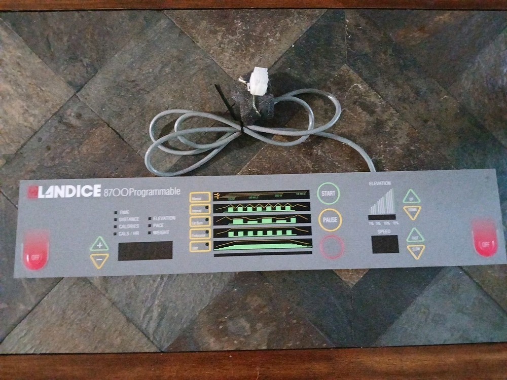 Landice 8700 Treadmill Display Console Panel 7-52529