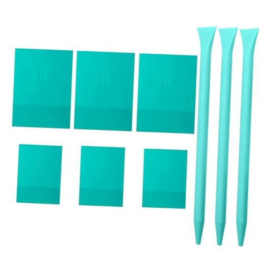 Chalk Paste Mini Squeegee 9 Pack,Optimized for use with Mesh Backed Stencils