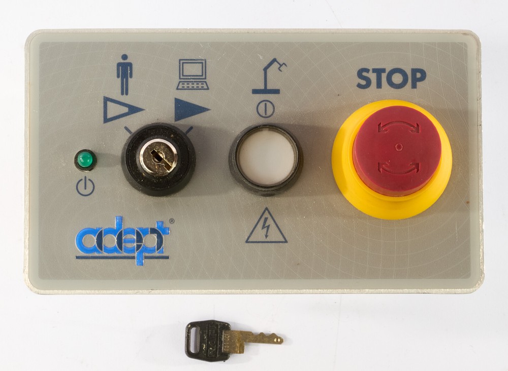 Omron Adept Technology PCI Front Panel with Emergency Stop 30356-10358 Rev C