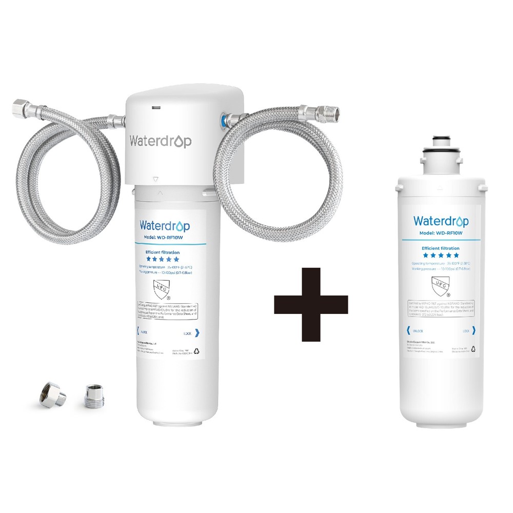 Waterdrop 10UAW Under Sink Water Filter System,NSF/ANSI 42 Certified, 11000 Gal
