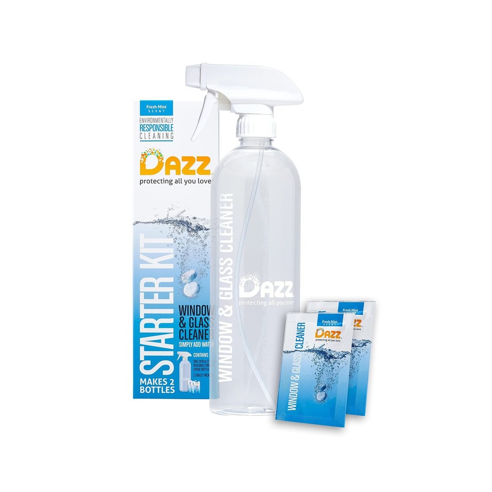 Dazz Window and Glass Cleaner Starter Kit (1 &