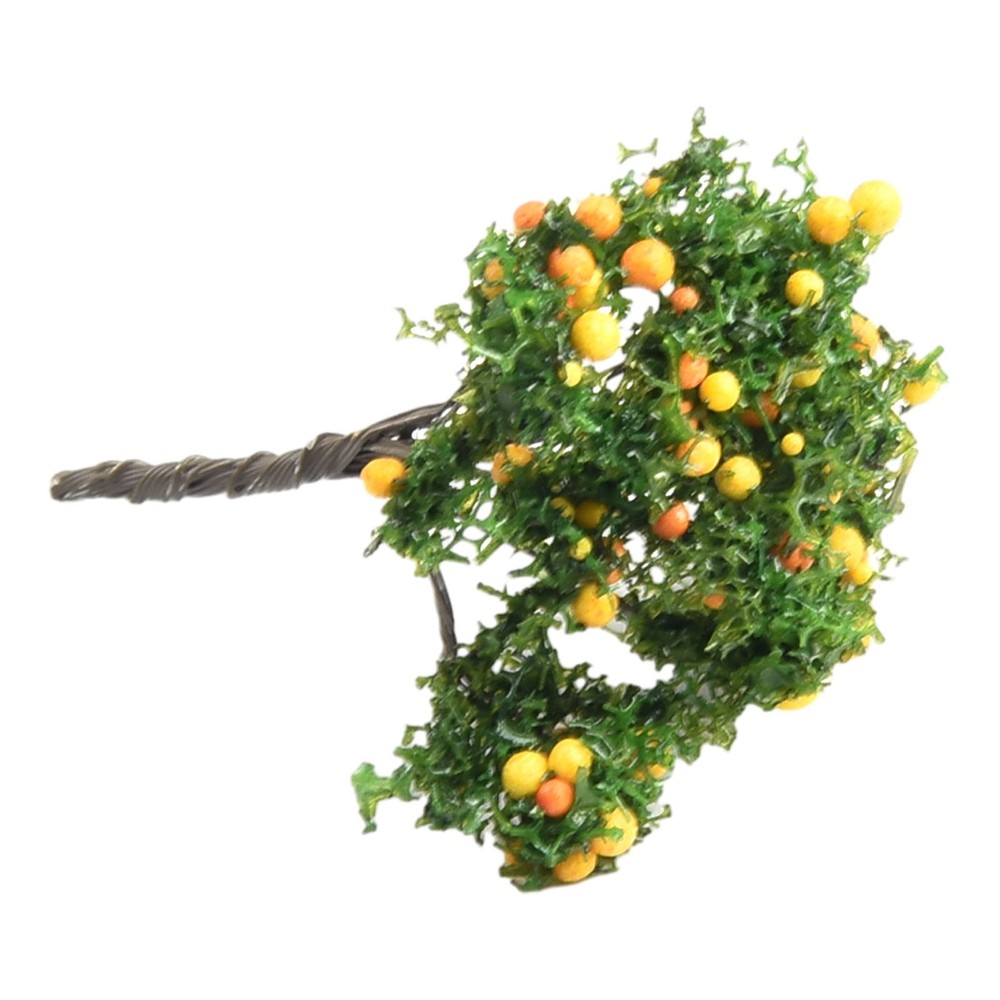 DIY Model Trees O Scale 20 Pcs Architecture Tree Orange Fruit Tree Model Replace