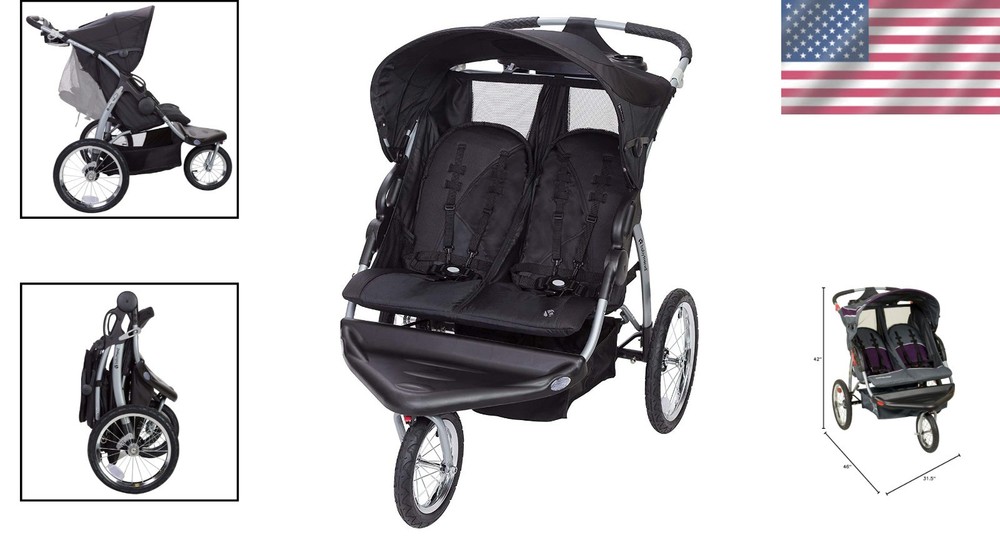 Expedition Double Jogger Stroller, Griffin