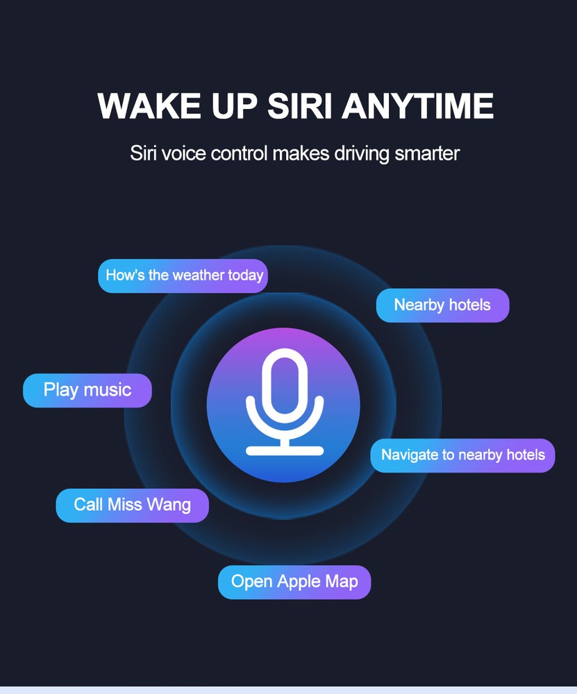 4.0 Wireless Android Auto Adapter For CarPlay Apple IOS Android Auto