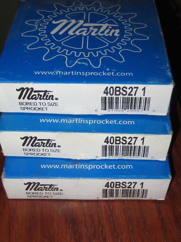 3 (THREE) Martin Sprocket 1" 40BS27
