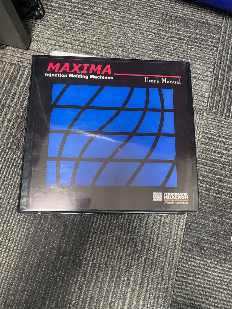 Cincinnati Milacron Maxima User's Manual