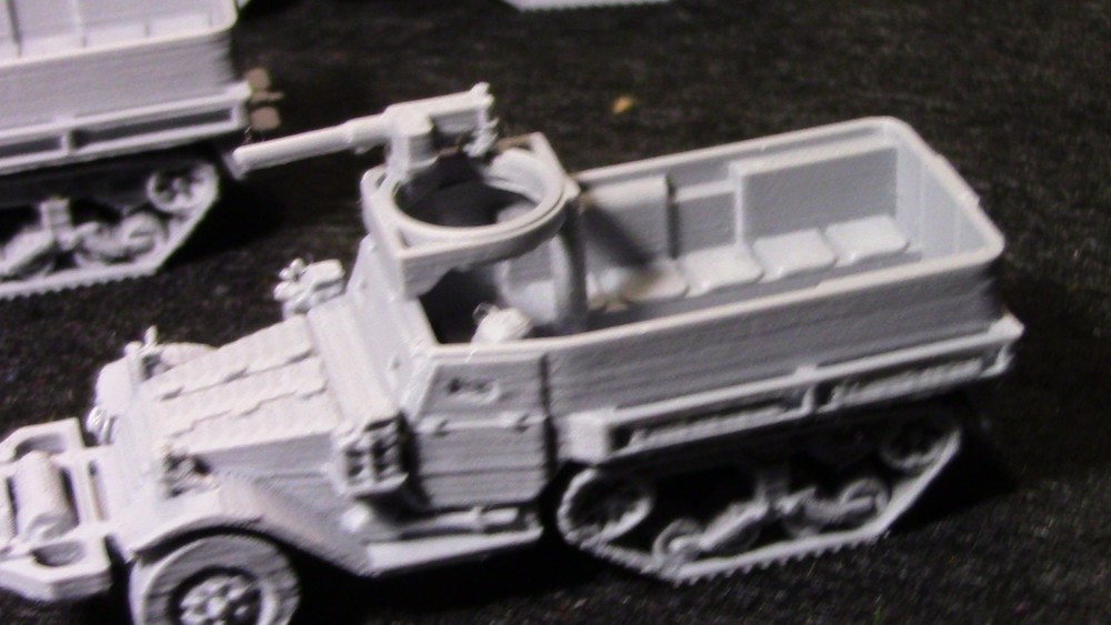 🔥 15mm 3D Print WW2 US M3/5 Halftrack (3)