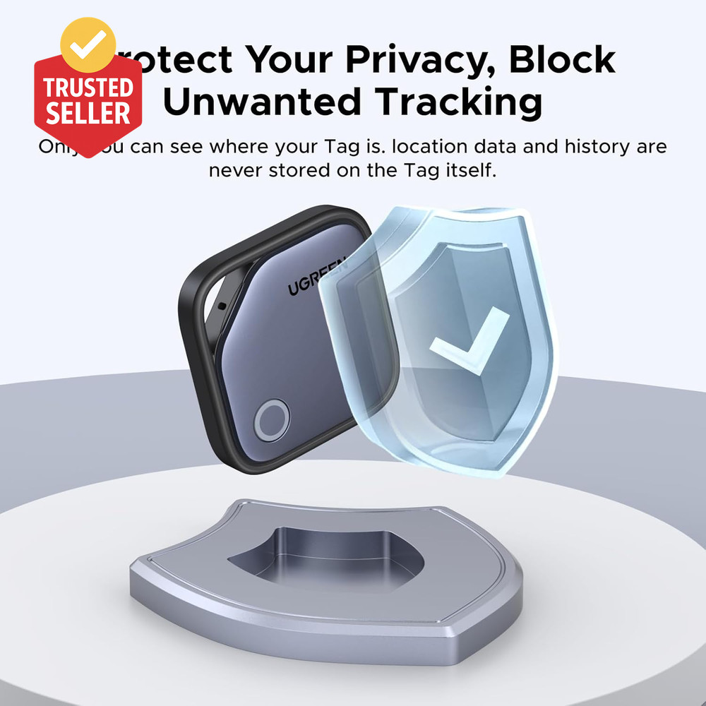 Finetrack Air Tracker Tags (Ios Only) 4 Pack, 2-Year Replaceable Battery Bluetoo