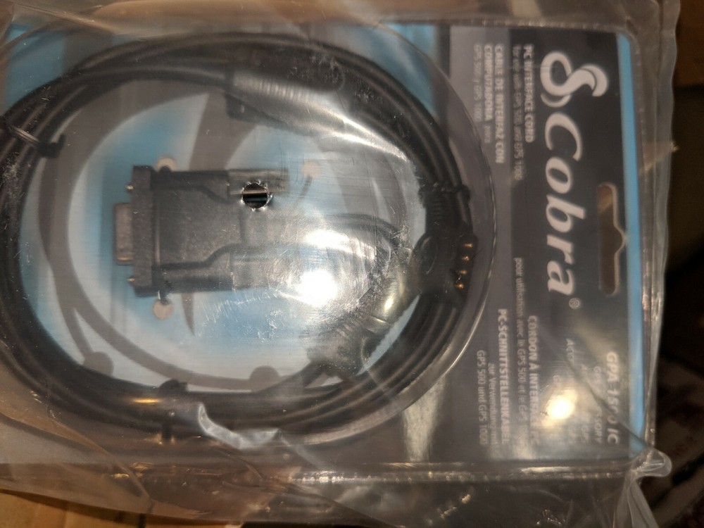 Cobra GPA-1500IC PC Interface Cable for GPS-500 & GPS-1000