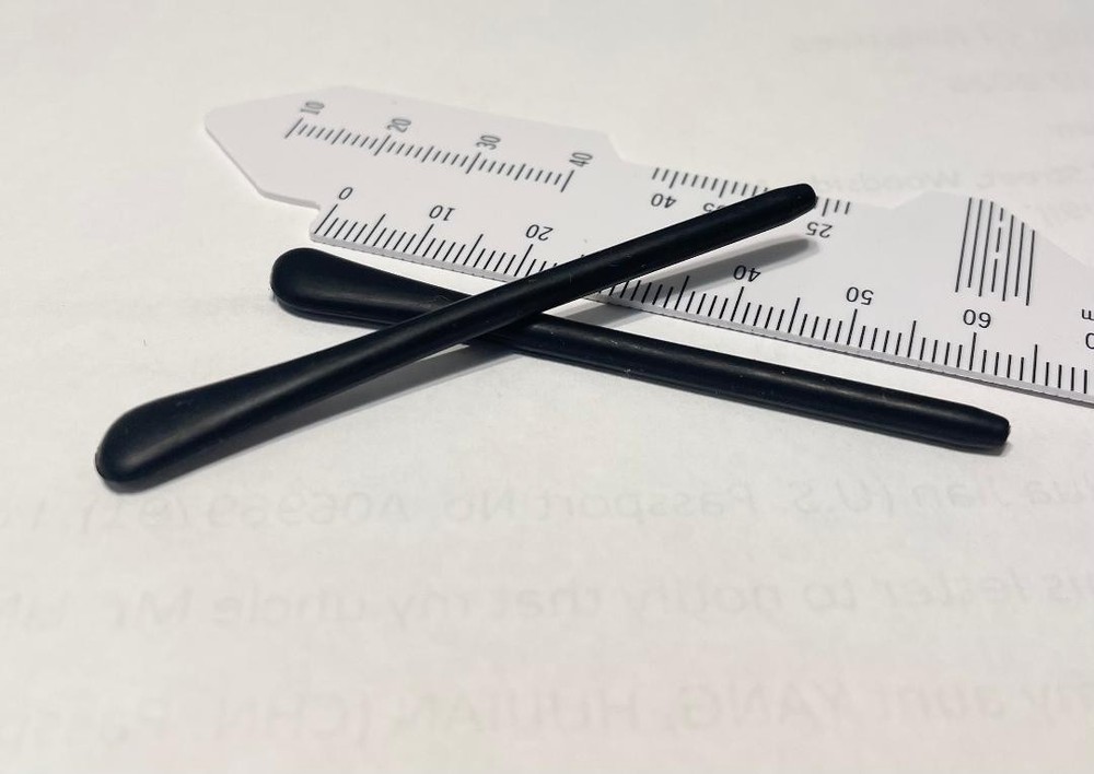 x1 Pair Replacement Silicone Temple Tips sleeves for Eyeglasses frames