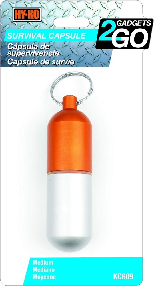 2GO Multitool Survival Capsule Medium , Ship From US