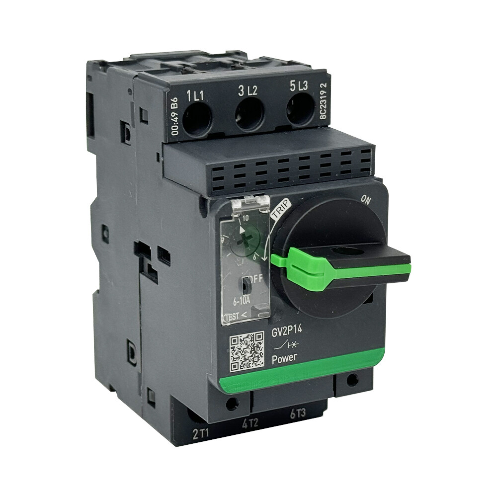 Deca Manual Starter and Protector,circuit protector,rotary handle GV2P14 6-10A