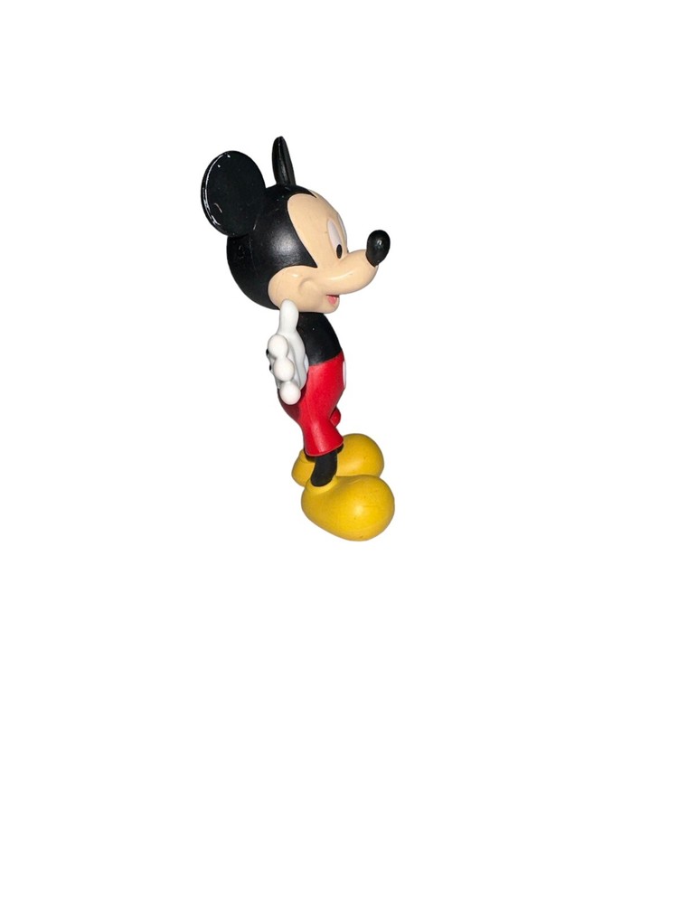 Disney Mickey Mouse Plastic Figure Moveable Arms Small