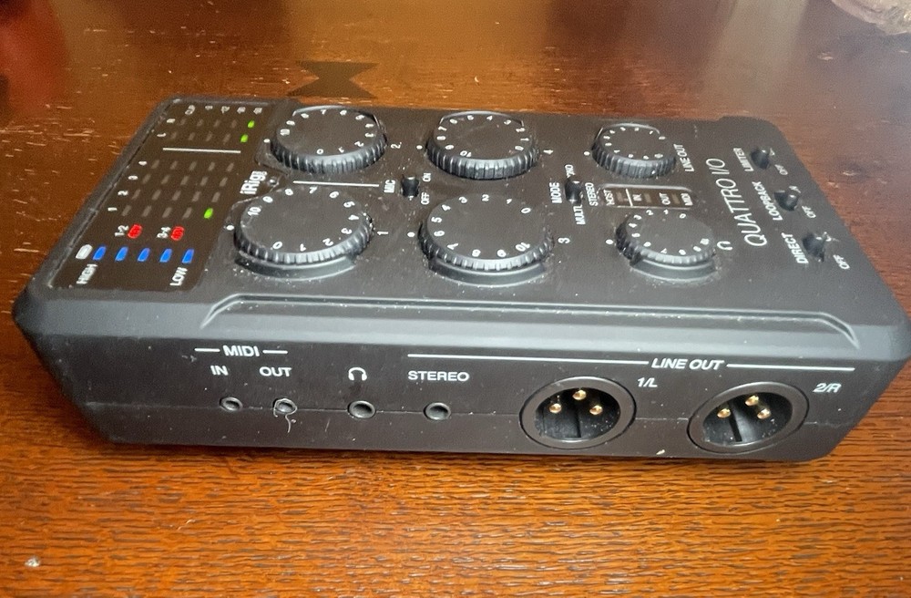 iRig Pro Quattro I/O 4-input USB Audio Interface