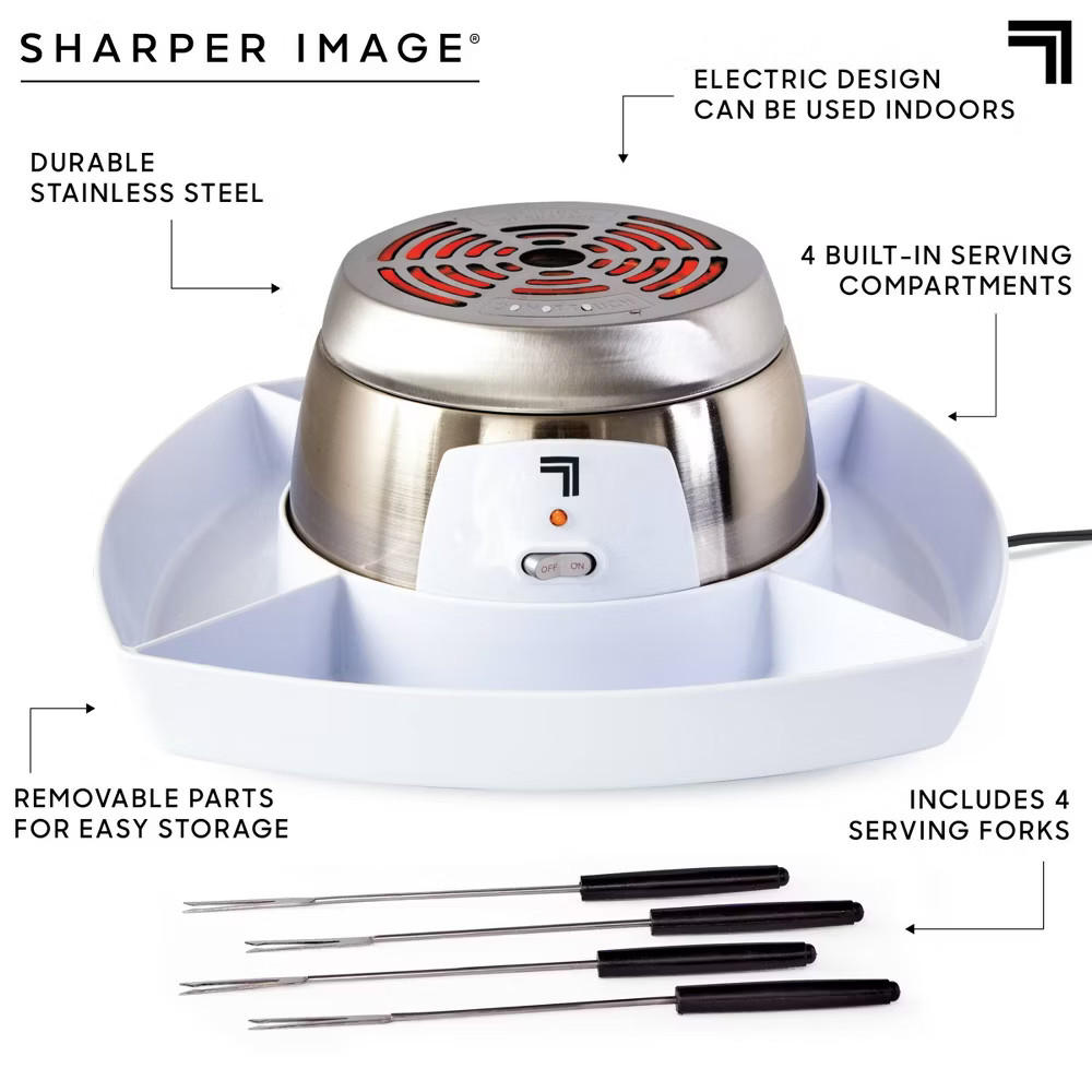 Sharper Image 5pc S'mores Maker White