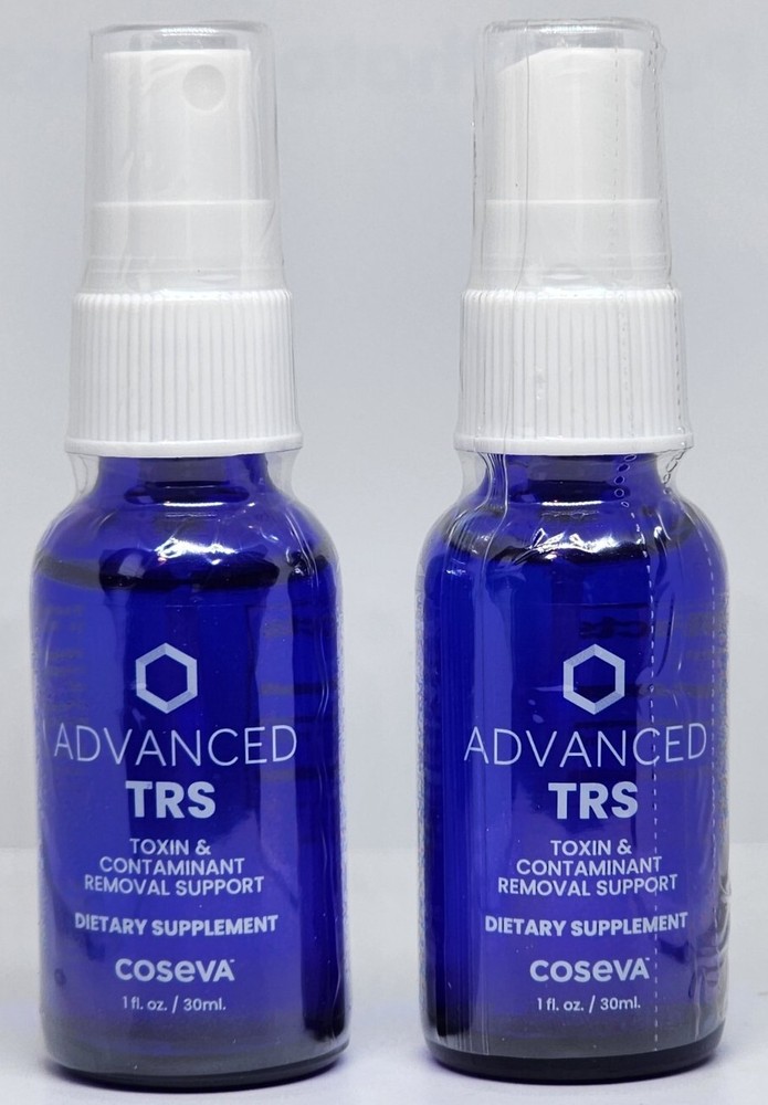 (2 Pack) Coseva Advanced TRS Toxin & Contaminant Removal System 28ml New Sealed