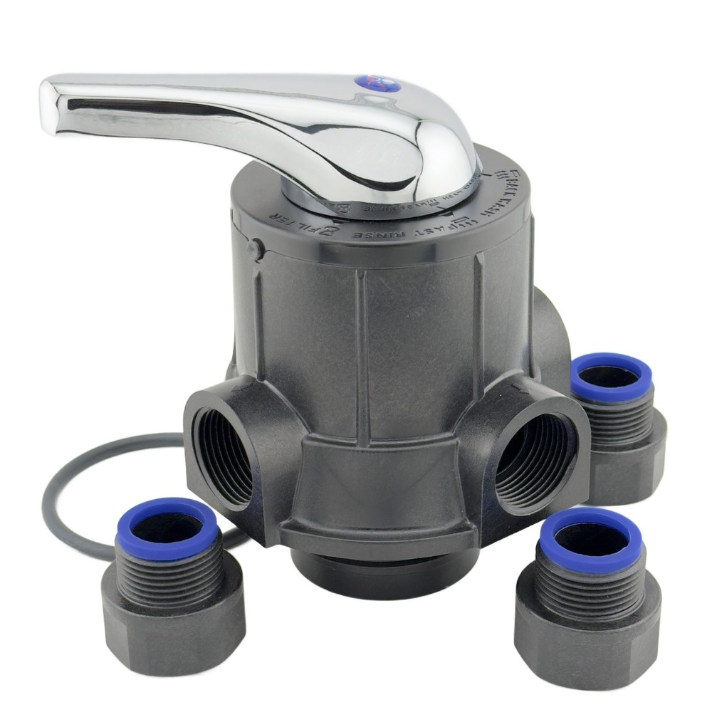 Manual Backwash Valve Water Filter System Filter Rinse and Backwash Flow Control