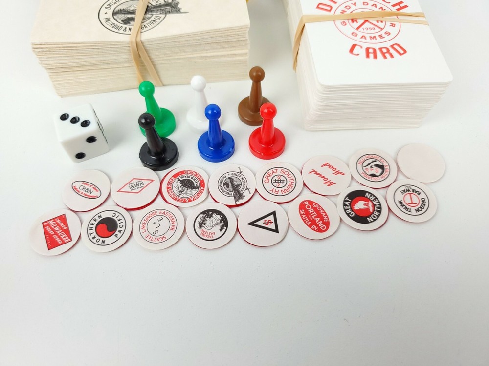 Gandy Railroad Game Pacific Northwest Rails Replacement Pieces