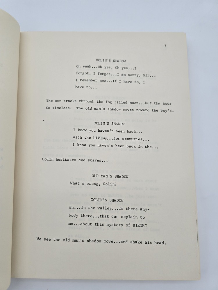 FOREVER / Floyd Mutrux 1977 Unproduced Screenplay Movie Script