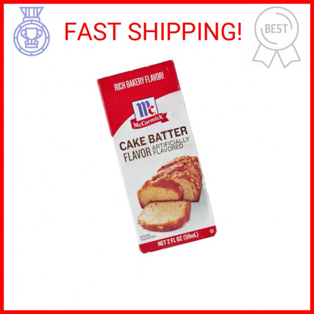 McCormick Cake Batter Flavor, 2 fl oz