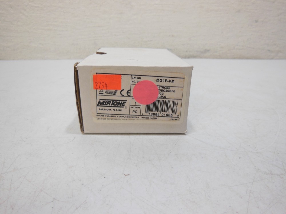 Genesis Mirtone MG1F-VM Strobe Multi CD White - New