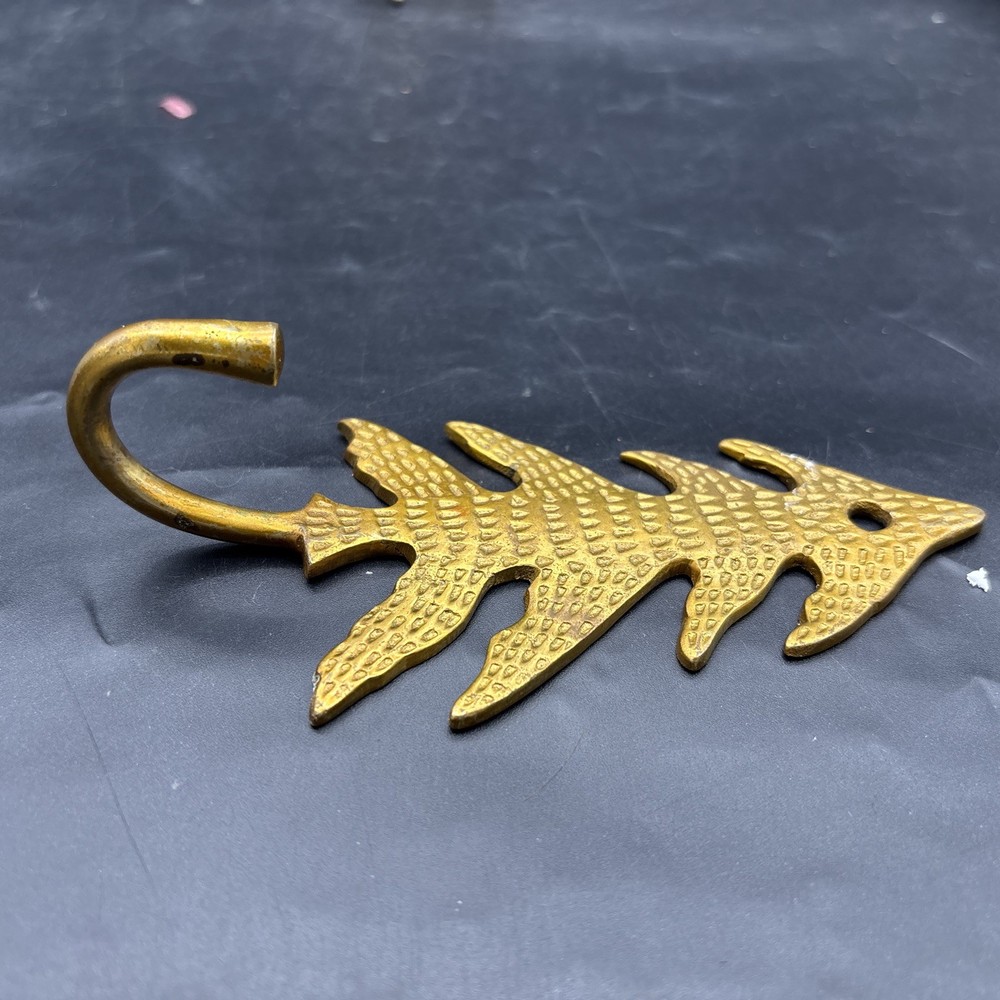 Brass Tree Wall Hook Coat Key Stocking Wreath Everyday Tree Shaped Hook
