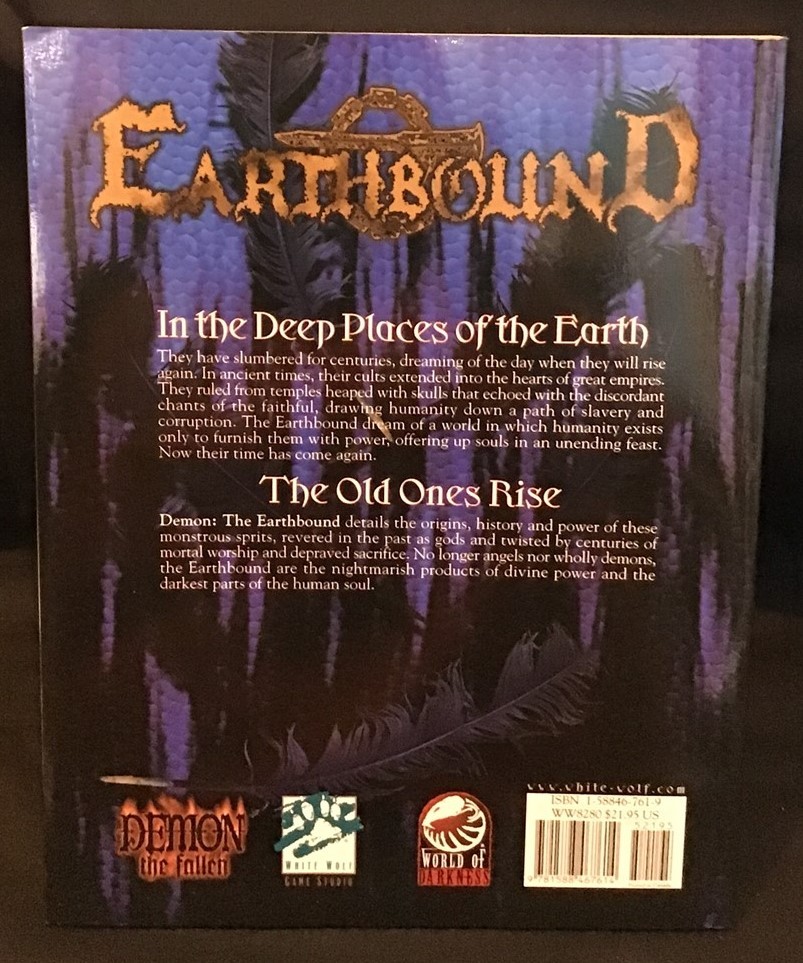 Demon: The Fallen ~ Earthbound ~ An Antagonist Sourcebook ~ 2003 ~ OEJ