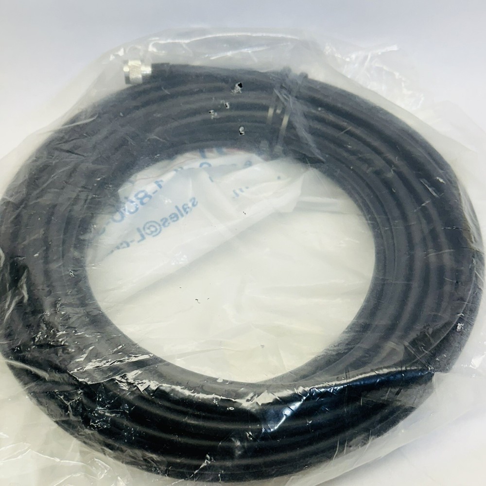 L-COM BLACK RF/ COAXIAL CABLE ASSEMBLY CA3N100