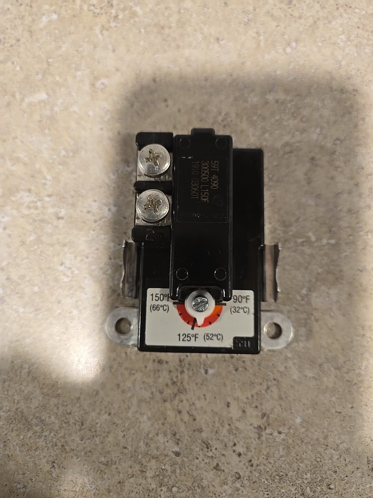 Preferred Electric Lower Thermostat UV11695 Rheem, Ruud, GE 240V 150 Degree New