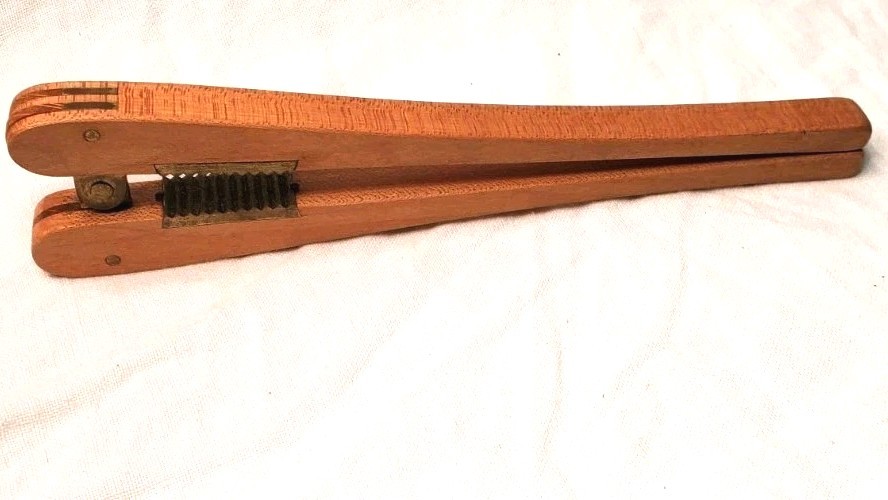Scandinavian Danish Mid Century Modern design Nutcracker in Maple And Brass