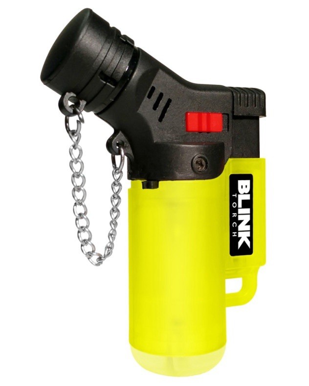 20 Pack Torch Lighters Refillable Butane Windproof Jet Flame Neon Colors