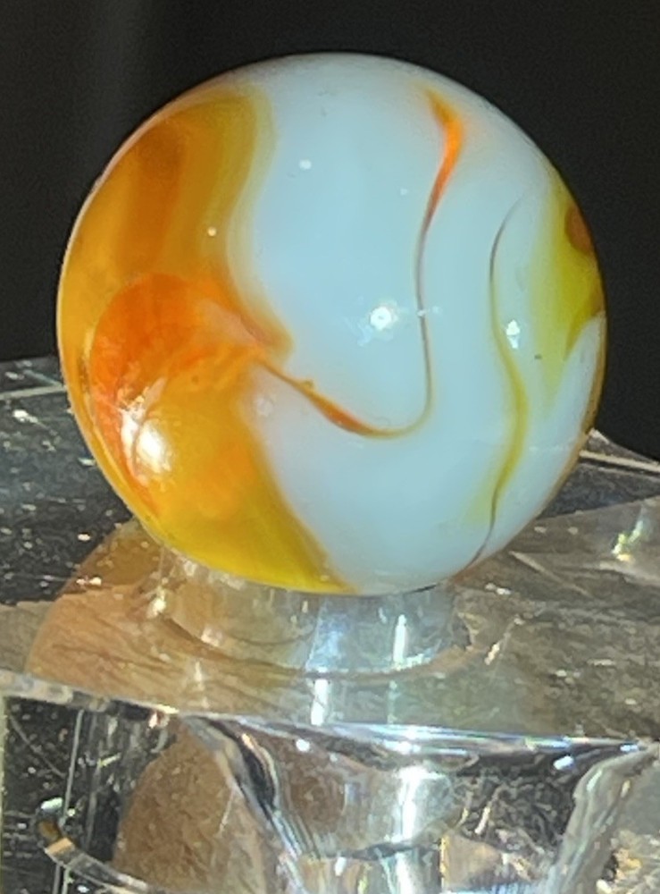 AKRO AGATE CORKSCREW Egg Yoke Shooter MARBLE