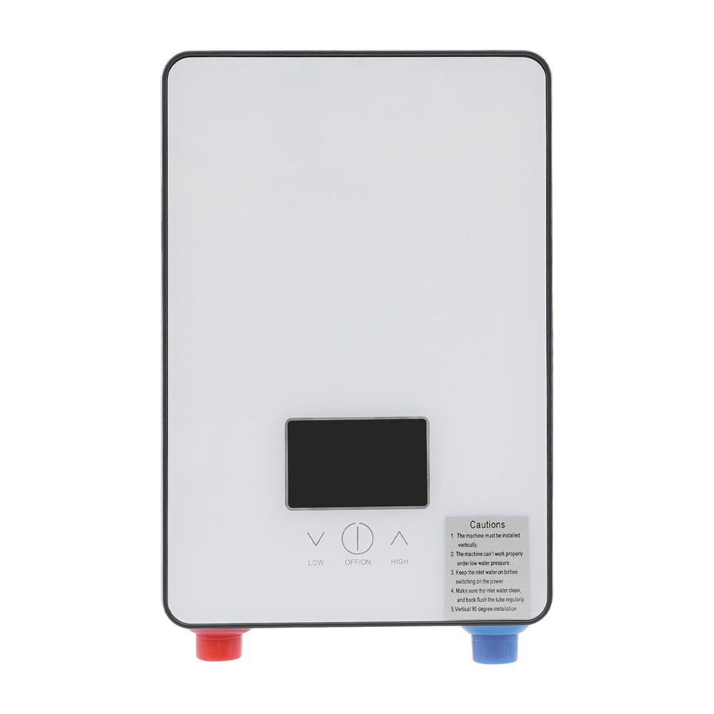4500W Electric Instantaneous Water Heater w/LED Screen 110V Sink Hot Water Tank