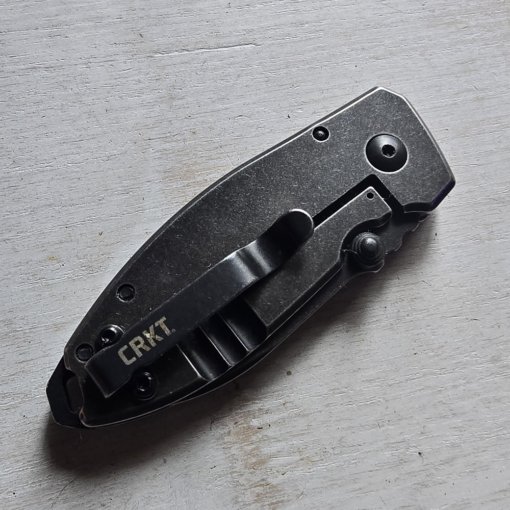 CRKT 2490KS SQUID FRAME LOCK KNIFE PLAIN EDGE BURNLEY DESIGN