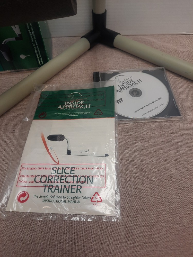 Jim Sowerwine Inside Approach Swing Slice Pull Correction Trainer Golf System
