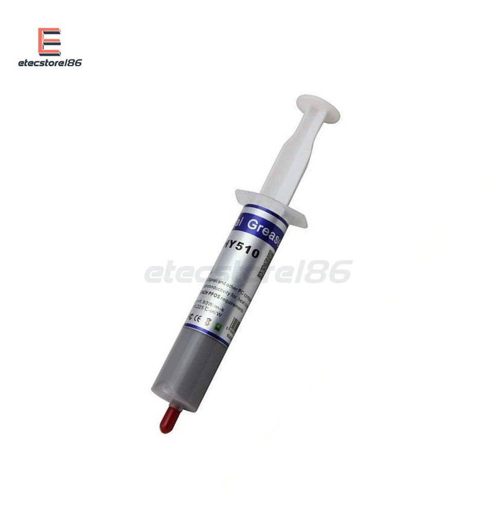 10PCS HY510 Grey Thermal Conductive Grease Paste For GPU CPU Chipset Cooling 30g