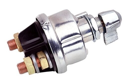 75908 Silver 2000 Amp Master Disconnect Switch