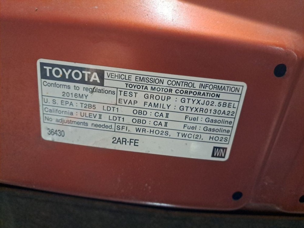 2016 Rav 4 Jack Sku#4285098