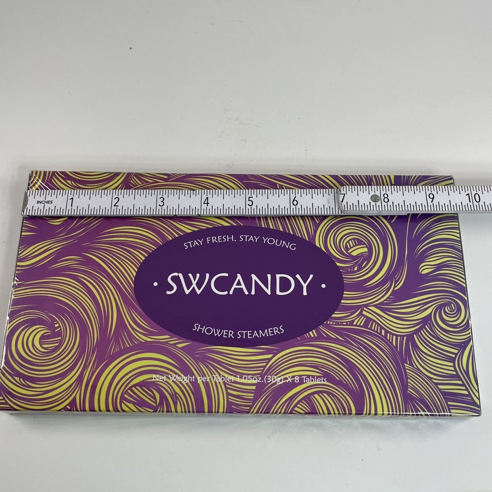 SWCANDY Shower Steamers Aromatherapy Tablets 8 Pack Spa Relaxation