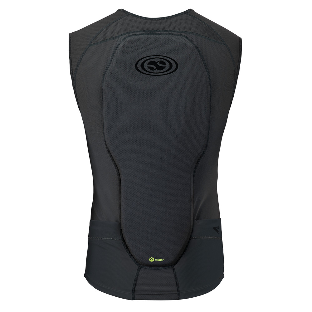 IXS FLOW VEST WITH X-MATTER BACK PROTECTOR KIDS MEDIUM