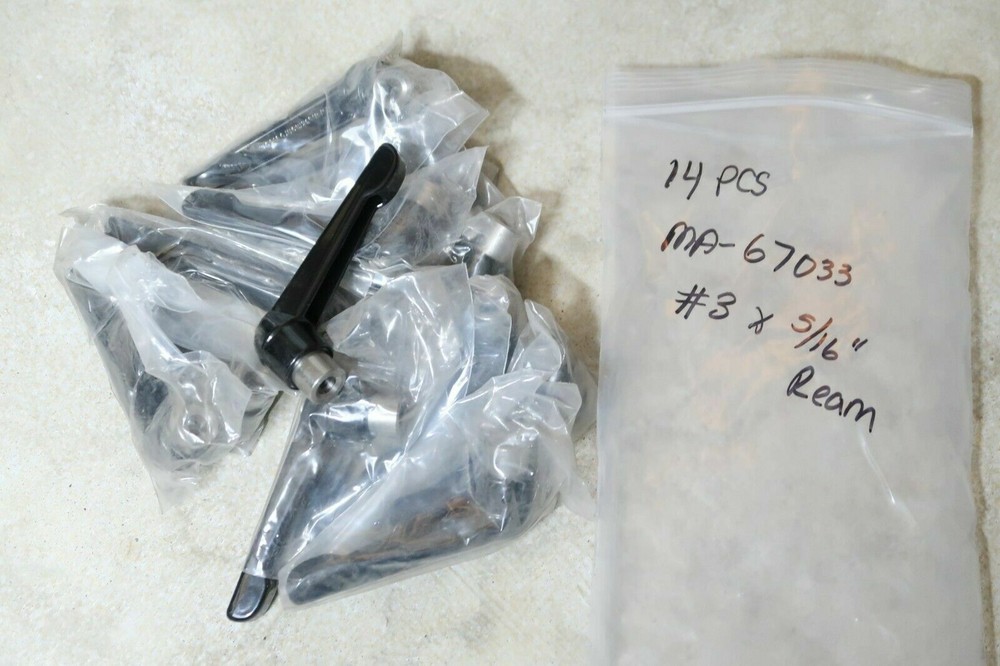 2 pcs MONROE ENGINEERING MA-67033, #3 x 5/16" Female Insert, Adjustable Handles