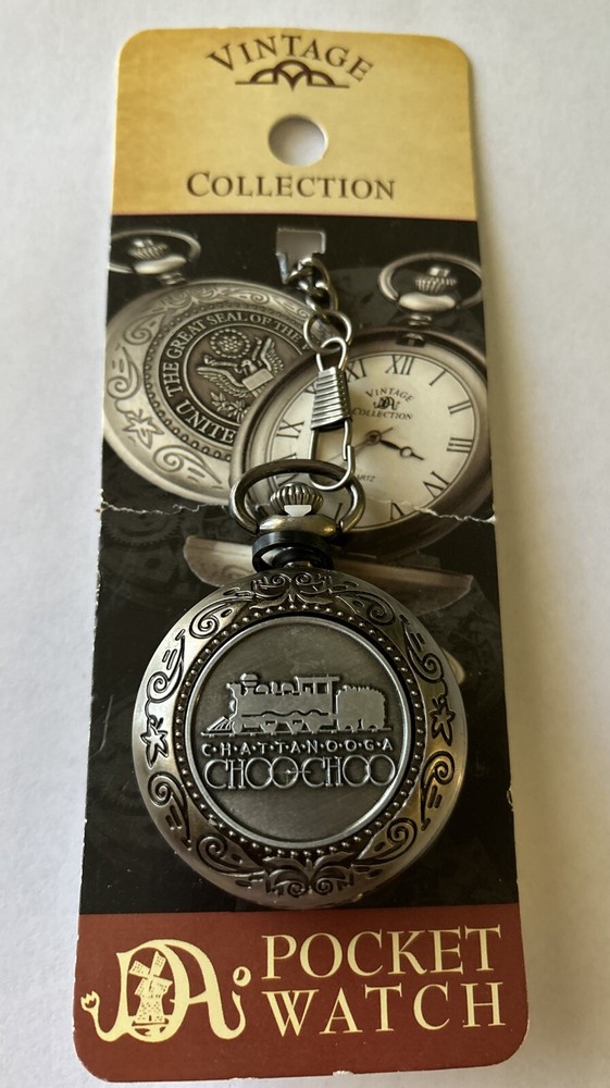 Chattanooga Chop Choo Pocket Watch New
