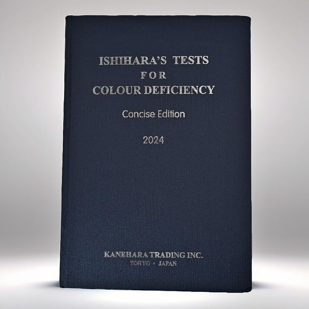 Ishihara Test Chart Book Color Deficiency Test Easy Reference Vision Testing